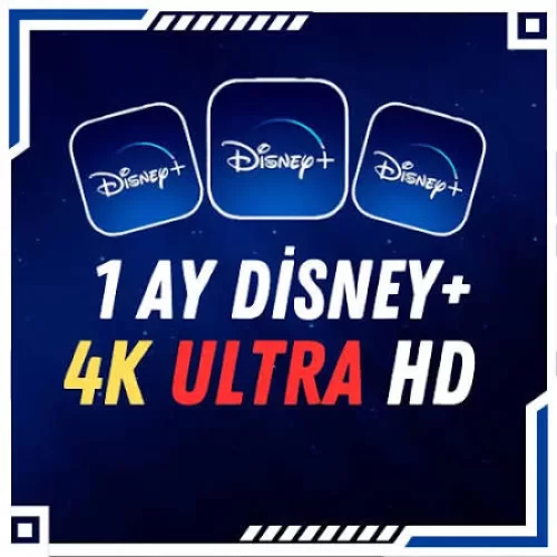  ⭐4K Disney Plus 30 Günlük